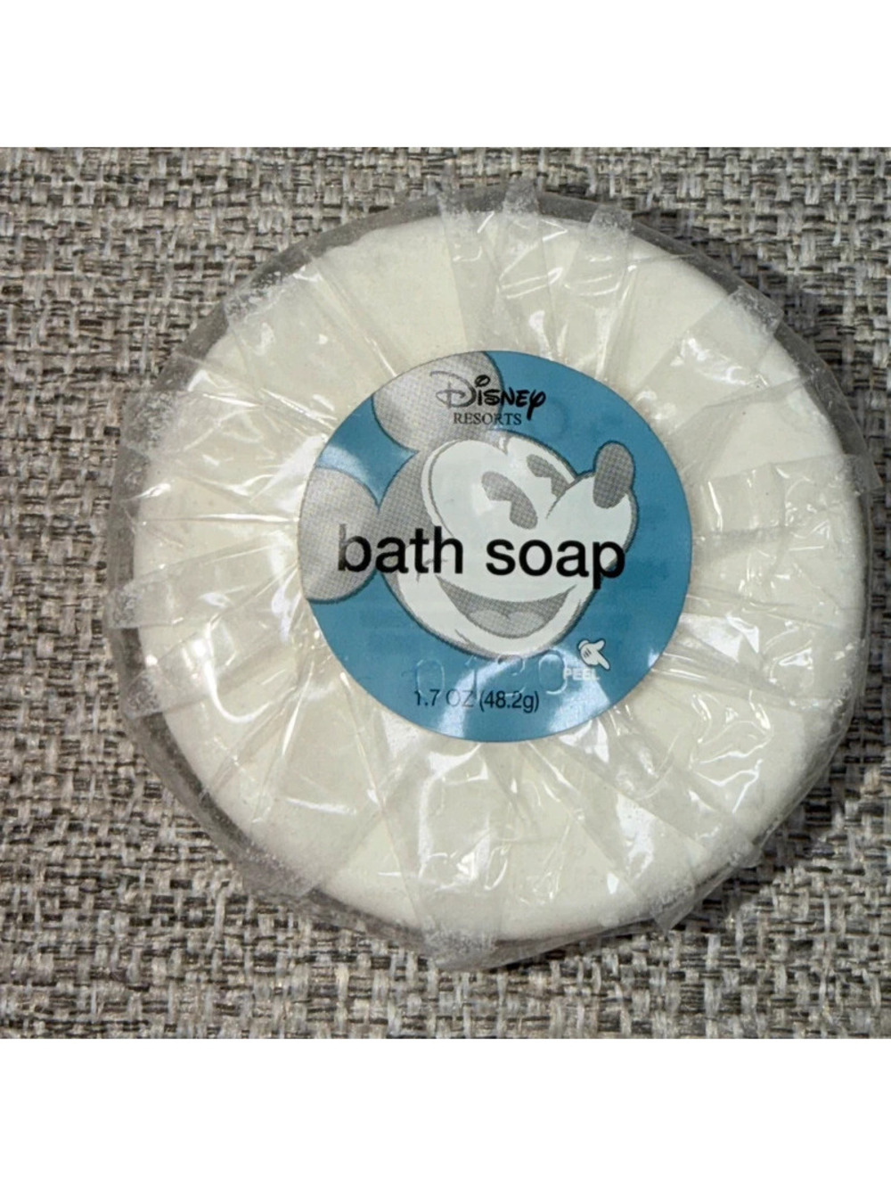 New Disney Mickey Mouse Full Size Bath Soap 1.7 Oz Sealed Collectible